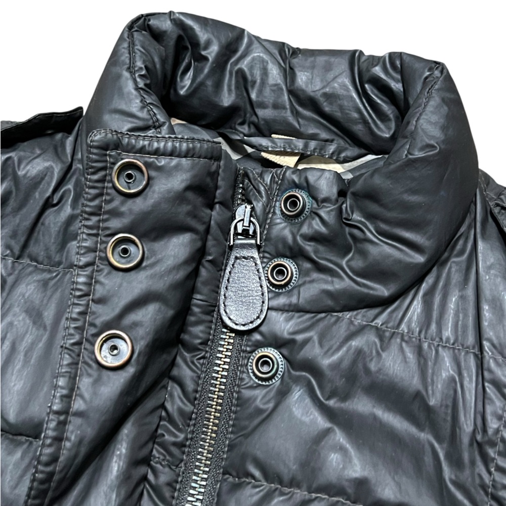 Burberry Brit Down Puffer Jacket Apres Ski Winter Vacation - Picture 4 of 14
